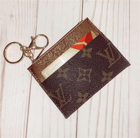 fake louis vuitton key chain wallet|faux louis vuitton keychain wallet.